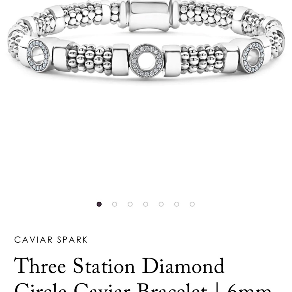MAKE OFFER Brand new Lagos diamond bracelet. 6mm